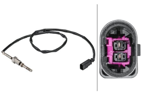 Uitlaatgastemperatuursensor (Voor turbo) past: VW AMAROK 2.0D 09.10-08.12