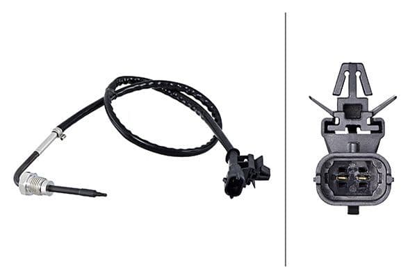 Uitlaatgastemperatuursensor (Vóór katalysator, 2PIN) past: IVECO EUROCARGO I-III, EUROFIRE II, STRALIS I, STRALIS II, TRAKKER I, URBANWAY 01.91-