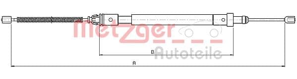 Sensor remblokslijtage Achter (hoeveelheid per verpakking: 1pcs) past: BMW 5 (G30, F90), 7 (G11, G12), 8 (G14, F91), 8 (G15, F92), 8 GRAN COUPE (G16, F93), X6 (G06, F96) 1.6-6.6 07.15-