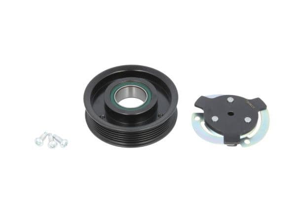 Airco compressor koppeling compleet (DELPHI CVC 6PK 105mm) past: OPEL ASTRA H, ASTRA H GTC, ZAFIRA B 1.2-2.0 01.04-05.14