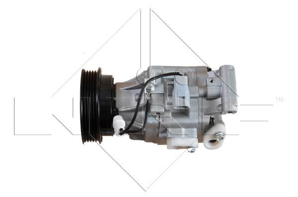 Airconditioning compressor past: TOYOTA COROLLA, COROLLA VERSO 1.4-2.0D 10.01-03.08