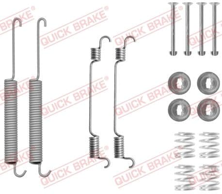 Accessory Kit, brake shoes