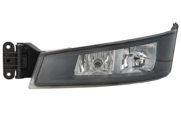 Mistlamp Links (H7x2, met gebogen lichten  zwart frame) 24V past: VOLVO FH II 01.12-