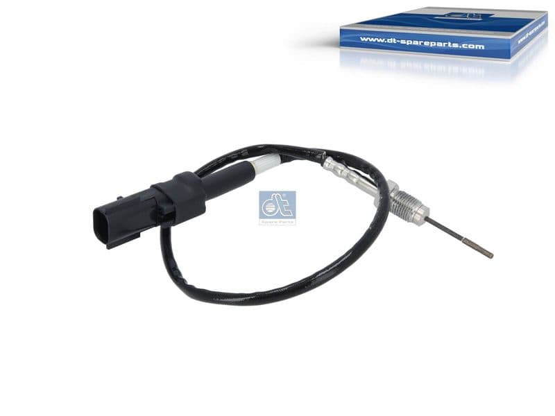 Uitlaatgastemperatuursensor (Vóór katalysator, 2PIN, kleur zwart) past: DAF CF 65, LF, LF 45, LF 55 03.06-