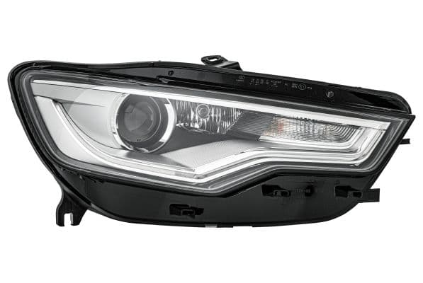Koplamp Rechts (D3S/H7/LED/PSY24W, met motor) past: AUDI A6 C7 11.10-04.15