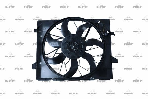 Radiatorventilator (met huisvesting) past: JEEP GRAND CHEROKEE, GRAND CHEROKEE IV 3.0D-6.4 11.10-