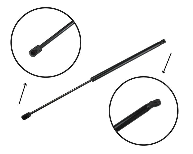 Gasveer kofferdeksel Links/Rechts maximale lengte: 597mm, sUV:245mm past: FORD FOCUS IV LIFTBACK 01.18-