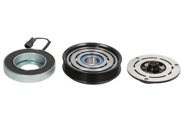 Airco compressor koppeling compleet (DENSO 6SES14C 12V 6PK 120mm) past: AUDI A4 ALLROAD B9, A4 B9, A5, A6 C8, A7 2.0D/2.0DH/2.0H 05.17-