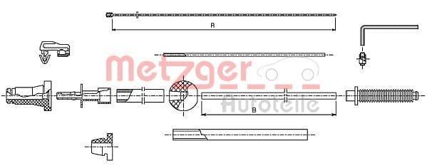 Tussenas versnellingsbak