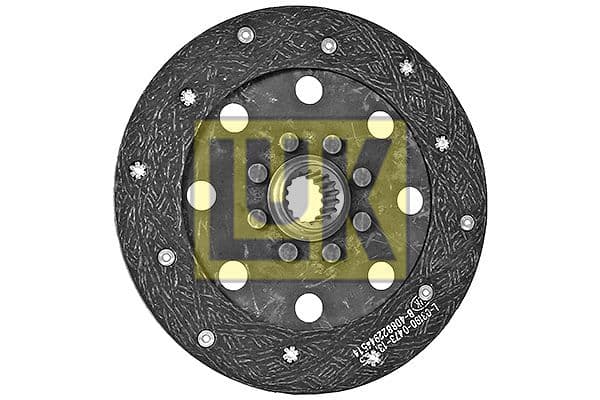 Koppelingsplaat/plaat biologisch (225mm volledig profiel) past: DEUTZ FAHR D 4006, D 4006 F, D 4007, D 4007 F, D 4505, D 4506 F, D 4507, D 4507 F, D 4807