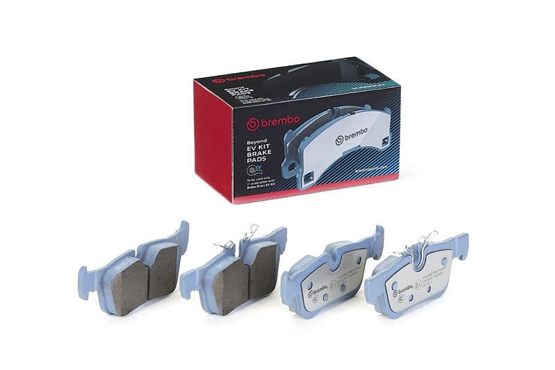 Remblokken set Achter , past: BMW 1 (F40), 2 (F45), 2 GRAN COUPE (F44), 2 GRAN TOURER (F46), 2 GRAN TOURER VAN (F46), I3 (I01), X1 (F48), X2 (F39)  MINI (F55), (F56) 0.65H-Electric 08.13-