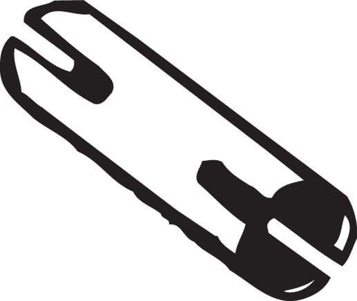 Uitlaatsysteem bevestigingselement (aansluiting)