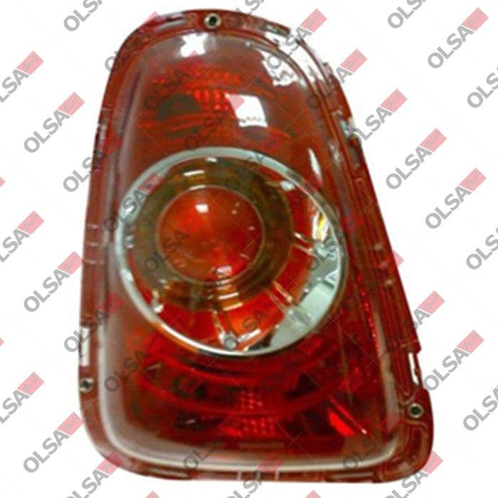 Achterlicht Rechts (kleur indicator geel, kleur van het glas oranje) past: MINI ONE / COOPER R56, R57, R58, R59 LCI 03.10-11.13