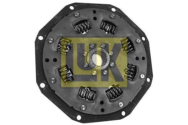 Torsiedemper (diameter: 348mm, aantal tanden: 26 pcs 39x42,5) past: MASSEY FERGUSON 6485, 6490, 6495, 6497, 6499 (PERKINS 6 CYL), 6499 (SISU 74 CTA 6 CYL), 7619, 7620, 7622, 8210, 8220, 8220 XTRA