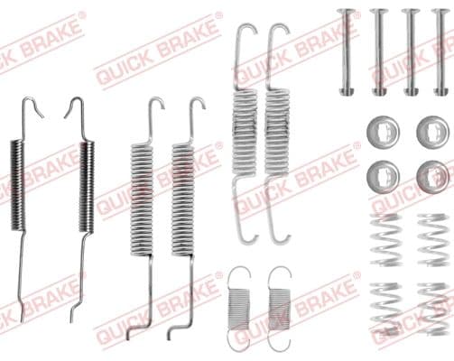 Accessory Kit, brake shoes