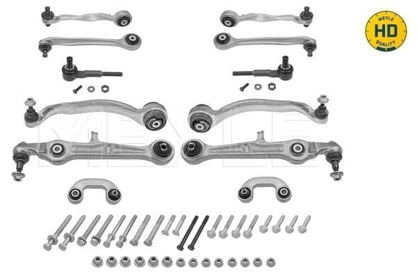 Ophanging spoor controle-arm set Voor past: AUDI A4 B5, A4 B6, A4 B7 1.6-4.2 11.94-06.08