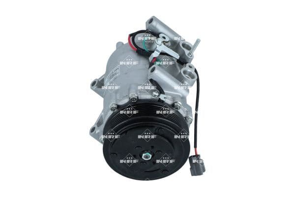 Airconditioning compressor HS-110R, diameter katrol 118mm, 12V past: HONDA ACCORD VII 2.0/2.4 02.03-05.08