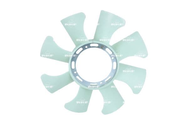 Radiator plezier (diameter 415mm, aantal bladen 8) past: MITSUBISHI L 300 III, PAJERO II 4D56(8V)-6G74(DOHC24V) 11.86-02.06