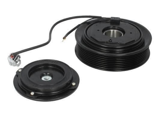 Airco compressor koppeling compleet (DENSO 10S17C 7PK 130mm) past: HONDA ACCORD VII 2.0/2.4 02.03-05.08