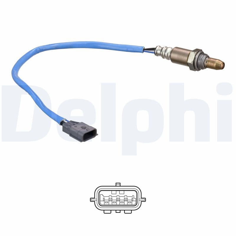 Lambda sonde (aantal draden 4, 330mm) past: NISSAN JUKE, MICRA V, QASHQAI II 1.0/1.2/1.5D 06.10-