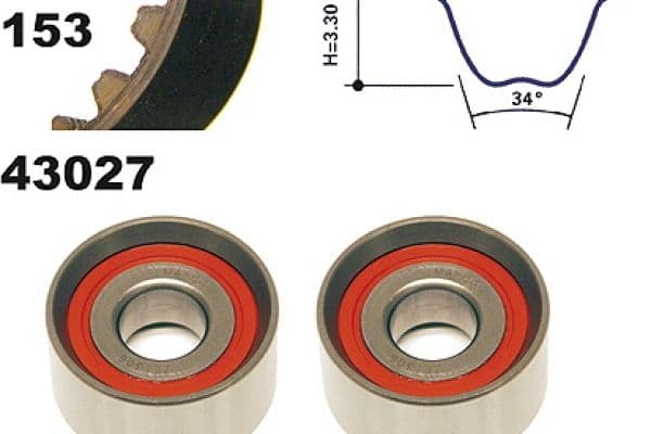 Stand-by handpomp past: VOLVO B10, B12, B6, F10, F12, FL, FL10, FL6, FL7, NL D10A310-THD103KF 01.76-