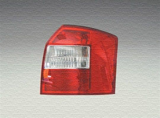 Achterlicht Rechts (kleur indicator wit, kleur van het glas red) past: AUDI A4 B6 Stationwagon 11.00-12.04