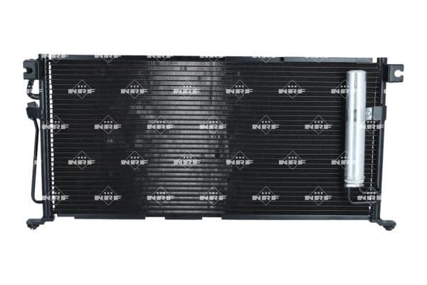 A/C condensator (met droger) past: MITSUBISHI LANCER CARGO, LANCER VI, LANCER VII 1.3/1.6/2.0 01.98-12.13