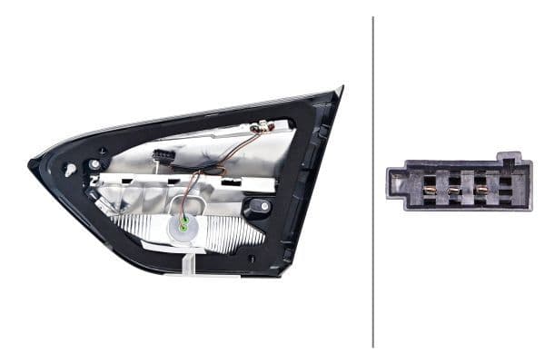 Achterlicht Links (binnen, LED, anti-fog licht) past: OPEL CROSSLAND X 03.17-