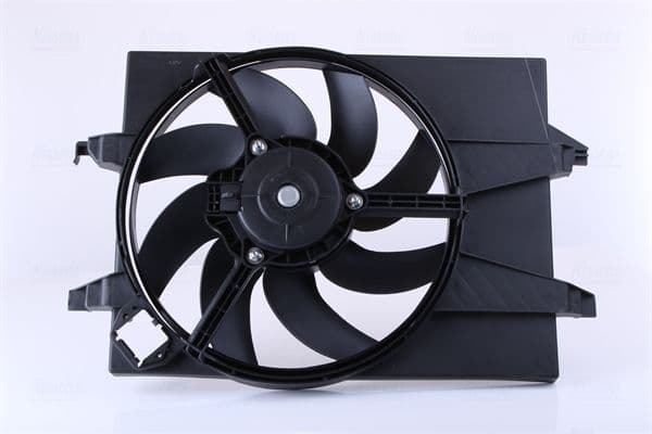 Radiatorventilator (met huisvesting) past: FORD FIESTA V, FUSION  MAZDA 2 1.2-1.6 11.01-12.12
