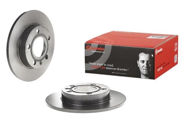 Brake disc Achter Links/Rechts past: AUDI 80 B4, A4 B6, A4 B7, COUPE B3  SEAT EXEO, EXEO ST 1.6-3.0D 11.88-05.13