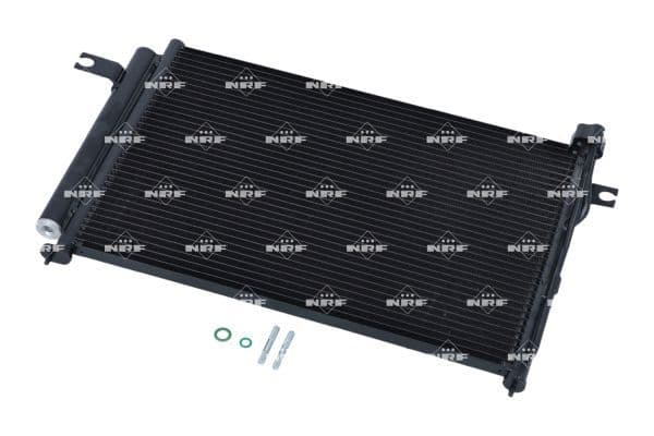 A/C condensator (met droger) past: HYUNDAI GETZ 1.1-1.6 09.02-12.10