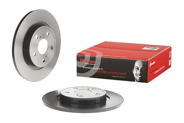 Brake disc Achter Links/Rechts past: TOYOTA AVENSIS 1.6-2.2D 11.08-10.18
