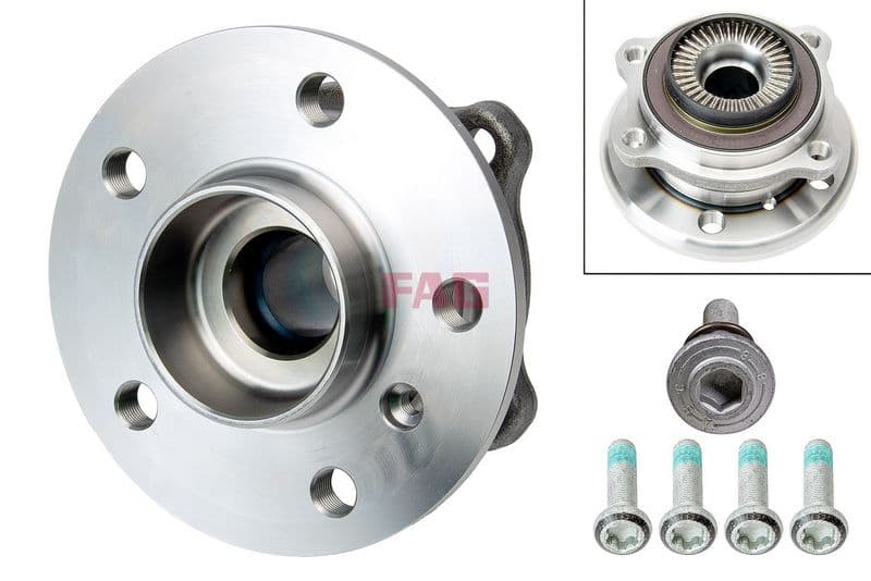 Wiellagerset met naaf Achter/Voor Links/Rechts (x145,6) past: BMW IX (I20), X7 (G07) 3.0-Electric 03.19-