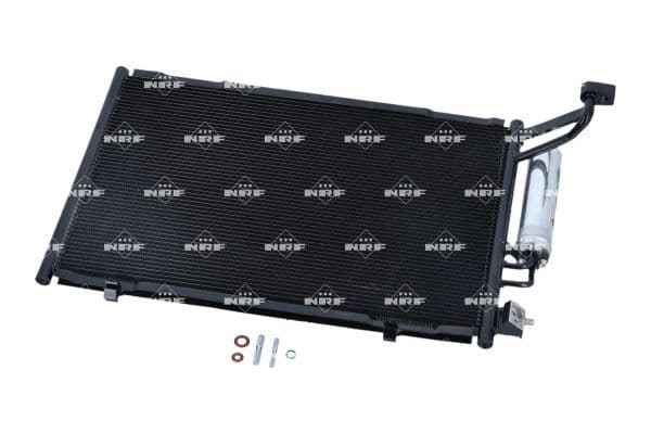 A/C condensator (met droger) past: FORD B-MAX, FIESTA, FIESTA VI 1.25-1.6 06.08-