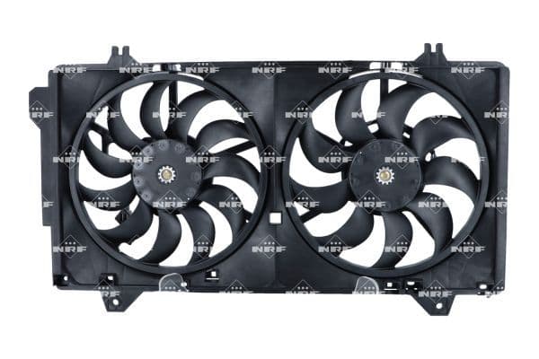 Radiatorventilator (met huisvesting) past: MAZDA 6 2.0/2.5 12.12-