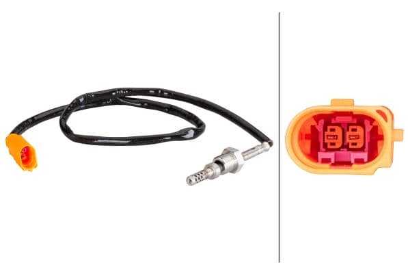 Uitlaatgastemperatuursensor (Na DPF) past: AUDI A3  SEAT LEON, LEON SC, LEON ST  SKODA OCTAVIA III  VW GOLF ALLTRACK VII, GOLF SPORTSVAN VII, GOLF VII 1.6D 08.12-10.20