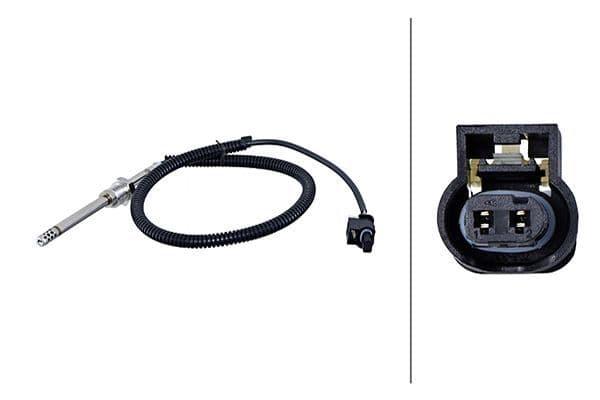 Uitlaatgastemperatuursensor (Vóór DPF) past: MERCEDES C T-MODEL (S204), C (W204), E T-MODEL (S211), E (VF211), E (W211), GL (X164), M (W164), R (W251, V251), S (W221, V221) 1.5D-4.0D 03.02-12.21