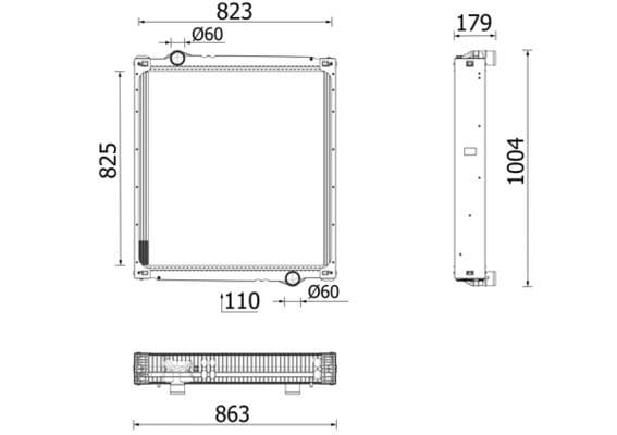 Motorradiator past: FENDT 916 VARIO FAVORIT, 920 VARIO FAVORIT, 924 VARIO FAVORIT, 926 VARIO FAVORIT