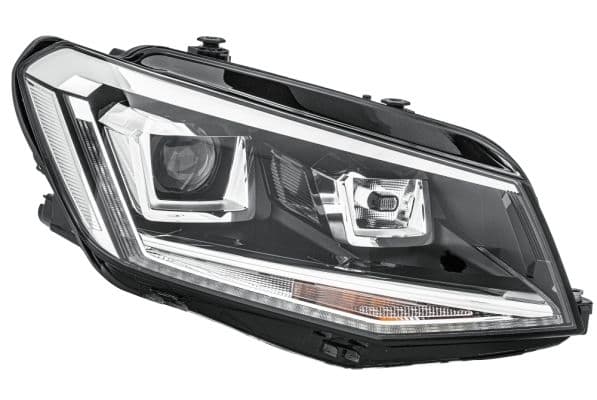 Koplamp Rechts (D3S/LED/W21, elektrisch, met motor) past: VW CADDY IV 05.15-09.20