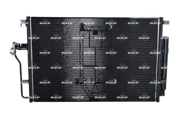 A/C condensator (met droger) past: MERCEDES SPRINTER 3,5-T (B906), SPRINTER 3,5-T (B907), SPRINTER 3,5-T (B907, B910), SPRINTER 3-T (B906), SPRINTER 3-T (B907), SPRINTER 3-T (B910 1.8-3.5 06.06-