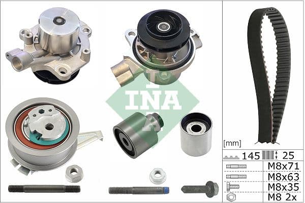 Water Pump & Timing Belt Kit