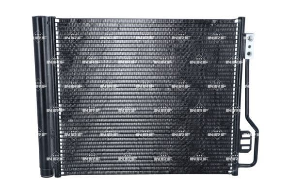 A/C condensator (met droger) past: SMART FORTWO 0.8D/1.0/Electric 01.07-