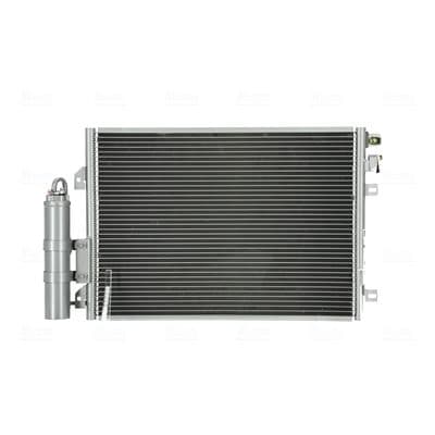 A/C condensator (met droger) past: RENAULT CLIO II, KANGOO, KANGOO EXPRESS, THALIA I, THALIA II 1.2-2.0 08.97-