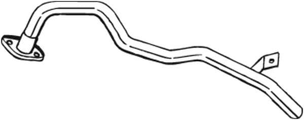 Uitlaatpijp Achter past: SUZUKI VITARA 1.6 07.88-03.98