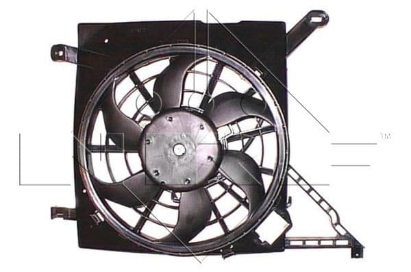 Radiatorventilator (met huisvesting) past: OPEL ASTRA G, ASTRA G CLASSIC, ZAFIRA A 1.7D/2.0D/2.2D 02.98-12.09