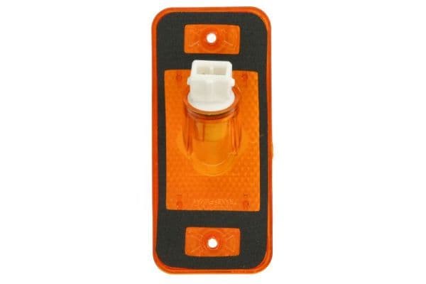 Markeringslichten Links/Rechts, oranje, W5W, hoogte 50mm  breedte 110mm  diepte 18mm, 24V past: DAF 95 XF  RVI PREMIUM  VOLVO FE, FL  IVECO DAILY III 04.96-