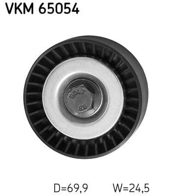 Multi V-riemschijf past: CHRYSLER SEBRING, VOYAGER V  CITROEN C4 AIRCROSS, C-CROSSER, C-CROSSER ENTERPRISE  DODGE AVENGER, CALIBER, JOURNEY  FIAT FREEMONT  JEEP COMPASS, PATRIOT 1.8-3.0 06.06-