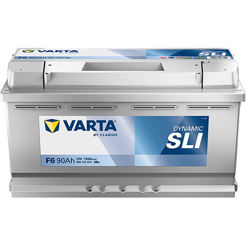 Batterij VARTA 12V 90Ah/720A (R+) 353x175x190 B13 - montageflens 10,5 mm (beginnen)