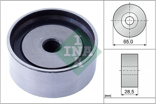 Deflection/Guide Pulley, timing belt