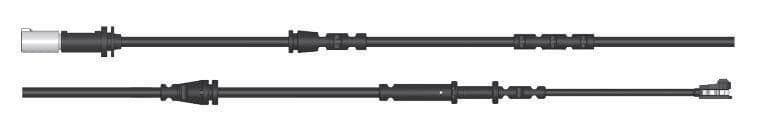 Sensor remblokslijtage Achter past: BMW 1 (F40), 2 (F45), 2 GRAN COUPE (F44), 2 GRAN TOURER (F46), 2 GRAN TOURER VAN (F46), X1 (F48), X2 (F39)  MINI (F55), (F56), (F57) 1.2-Electric 09.13-